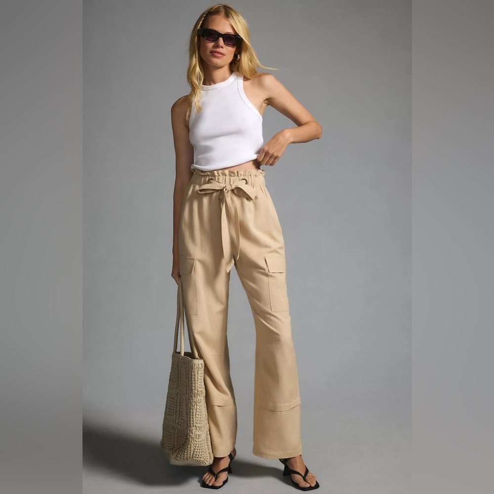 En Saison Ladeyn Tie-Waist Pants from Anthropologie